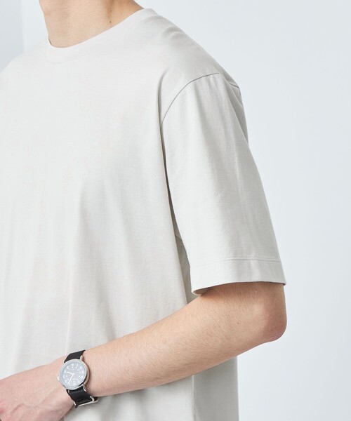 SLOANE(スローン)の「【別注】<SLOANE×green label relaxing>クルーネック Tシャツ(Tシャツ/カットソー・メンズ・ダークグリーン/ブラック/ライトグレー・5=L/6=XL/4=M)」の11枚目の写真