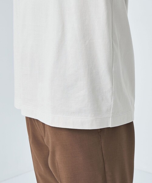 SLOANE(スローン)の「【別注】<SLOANE×green label relaxing>クルーネック Tシャツ(Tシャツ/カットソー・メンズ・ダークグリーン/ブラック/ライトグレー・5=L/6=XL/4=M)」の12枚目の写真