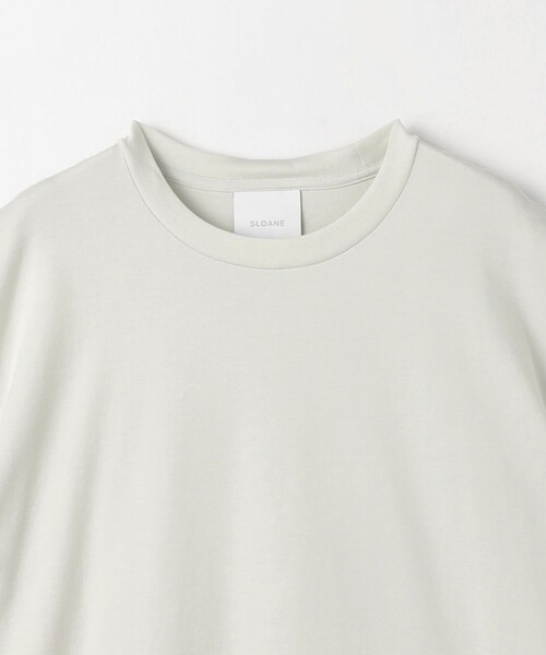 SLOANE(スローン)の「【別注】<SLOANE×green label relaxing>クルーネック Tシャツ(Tシャツ/カットソー・メンズ・ダークグリーン/ブラック/ライトグレー・5=L/6=XL/4=M)」の18枚目の写真