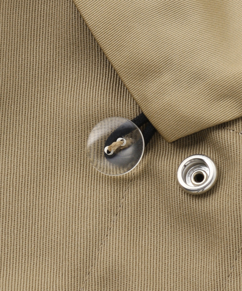 YUKI HASHIMOTO(ユウキハシモト)の「【YUKI HASHIMOTO / ユウキハシモト】CONVERTIBLE COLLAR JACKET(その他アウター・メンズ・ブラック/チャコールグレー・46)」の18枚目の写真