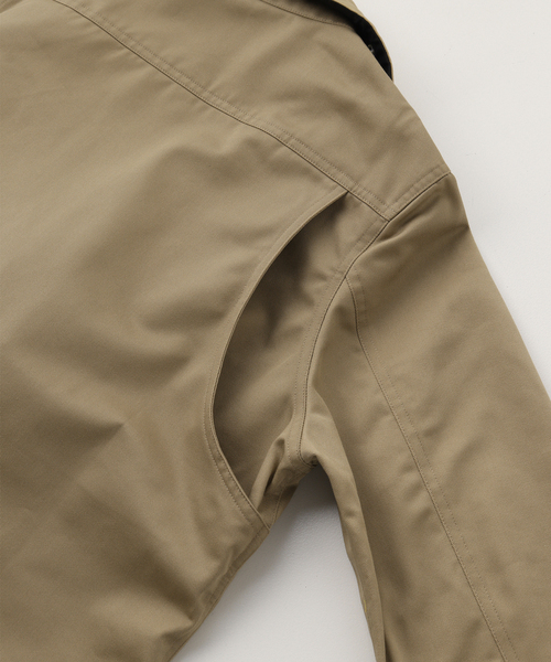 YUKI HASHIMOTO(ユウキハシモト)の「【YUKI HASHIMOTO / ユウキハシモト】CONVERTIBLE COLLAR JACKET(その他アウター・メンズ・ブラック/チャコールグレー・46)」の21枚目の写真