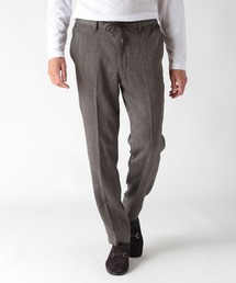 MEN'S BIGI | デニム調ツイードストレッチパンツ(スラックス)