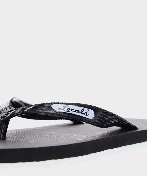 Locals(ローカルズ)の「LOCALS COMBINATION SLIPPA JP-SN001(サンダル・メンズ・ブラック/ブラウン/ホワイト/ベージュ・27.5cm/26.5cm)」の7枚目の写真