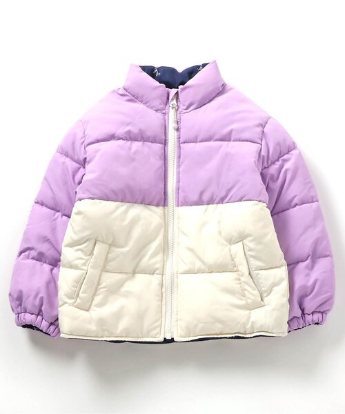 セール】バラエティリバーシブル中綿ジャケット_ウォッシャブル