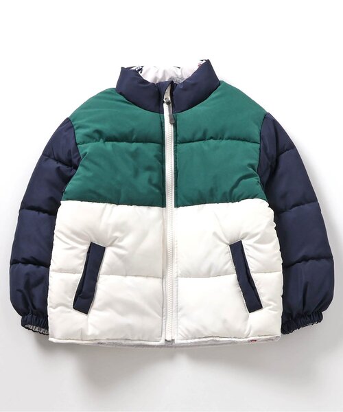 セール】バラエティリバーシブル中綿ジャケット_ウォッシャブル