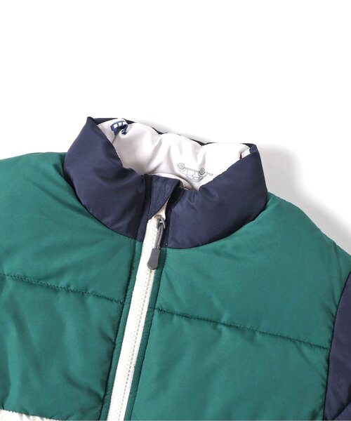 apres les cours（アプレレクール）の「バラエティリバーシブル中綿ジャケット_ウォッシャブル（ダウンジャケット/コート・キッズ・ラベンダー/ネイビー/ブラウン/ピンク/ブラック・80/90/100/110/120/130/140）」の13枚目の写真