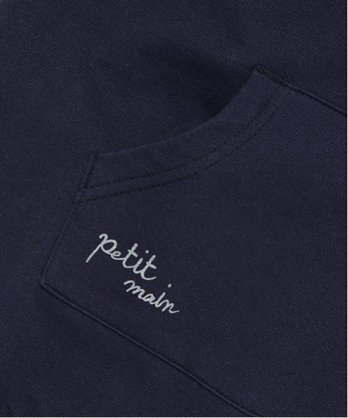 petit main（プティマイン）の「【オーガビッツ】キティパーカーワンピース（ワンピース・キッズ・オフホワイト/ネイビー・80ｃｍ/90cm/100cm/110cm/120cm/130cm）」の21枚目の写真