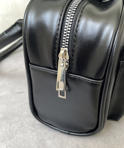 Thevon（ゼボン）の「アウトポケットハンドルトート（ボストンバッグ・レディース・ブラック/ブラウン/レッド系その他・FREE）」の18枚目の写真