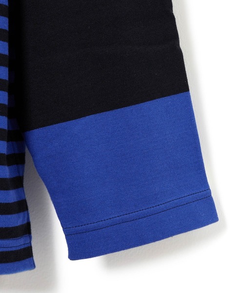 ADAM ET ROPE'(アダムエロペ)の「【G.F.G.S. for ADAM ET ROPE'】 別注ボートネックボーダー(Tシャツ/カットソー・レディース・ブルー/ブラック/レッド・FREE)」の19枚目の写真