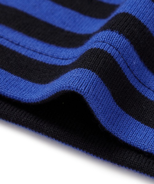 ADAM ET ROPE'(アダムエロペ)の「【G.F.G.S. for ADAM ET ROPE'】 別注ボートネックボーダー(Tシャツ/カットソー・レディース・ブルー/ブラック/レッド・FREE)」の22枚目の写真