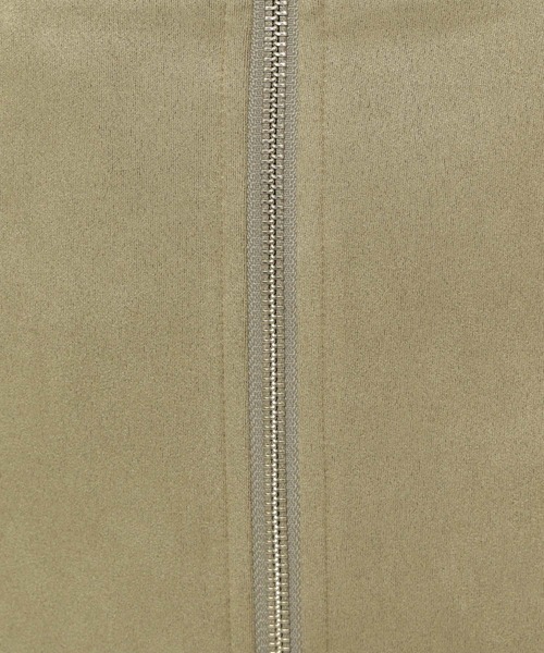 mysty woman(ミスティウーマン)の「スエードライクzipナロースカート 149762(スカート・レディース・グリーン/ベージュ/チャコールグレー・FREE)」の17枚目の写真