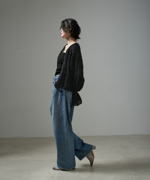 【セール】【WEB限定】前後2WAYモンターニュジャガードブラウス（シャツ/ブラウス）｜SALON adam et rope'（サロン アダム エ ロペ）