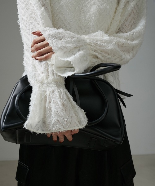 【セール】【WEB限定】前後2WAYモンターニュジャガードブラウス（シャツ/ブラウス）｜SALON adam et rope'（サロン アダム エ ロペ）