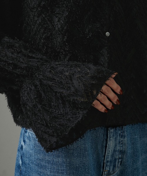 【セール】【WEB限定】前後2WAYモンターニュジャガードブラウス（シャツ/ブラウス）｜SALON adam et rope'（サロン アダム エ ロペ）