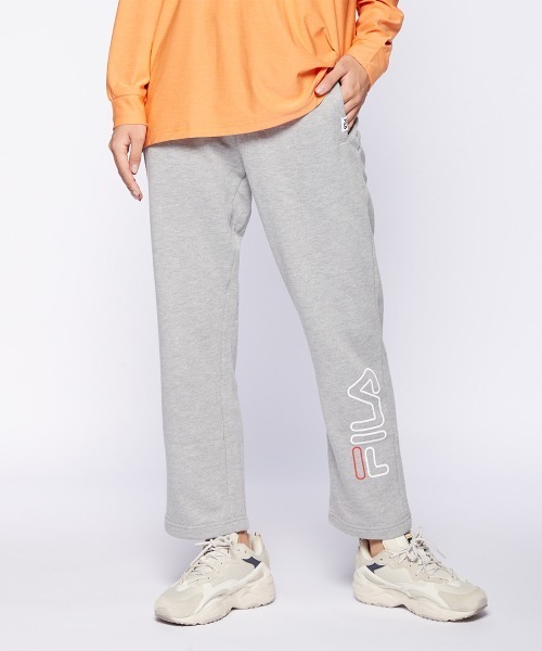 FILA(フィラ)の「スウエットパンツ(スウェットパンツ・レディース・ネイビー/ブラック/杢グレー・MEDIUM/LARGE/X-LARGE)」の2枚目の写真