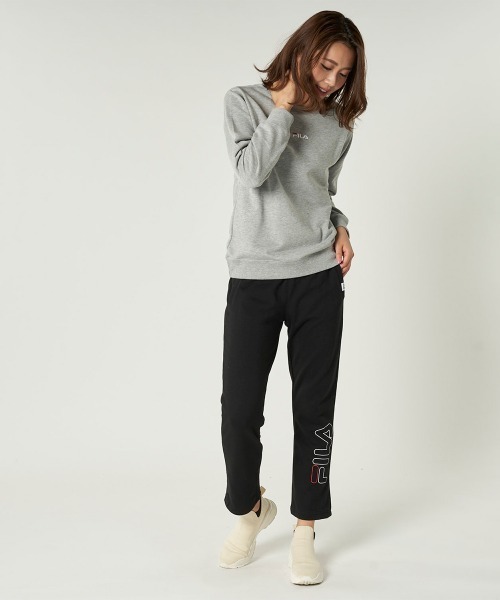 FILA(フィラ)の「スウエットパンツ(スウェットパンツ・レディース・ネイビー/ブラック/杢グレー・MEDIUM/LARGE/X-LARGE)」の4枚目の写真