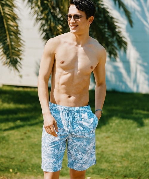 VEATM 水着 白/青 メンズ\r
試着のみ VEATM 水着 白/青 メンズ 試着のみ SURF SHORTS-