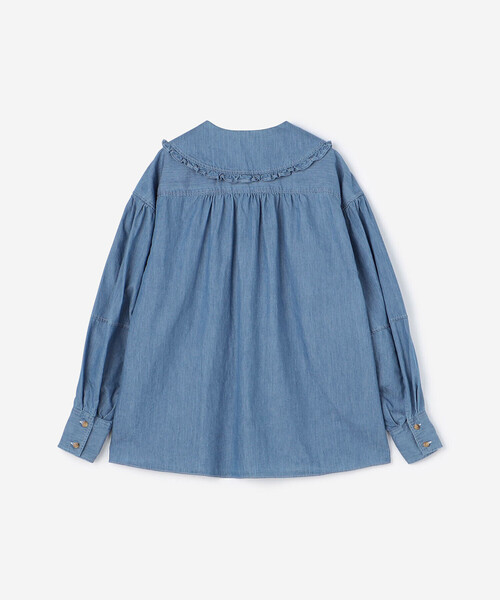 24AW】シンゾーン THE SHINZONE デニムブラウス DENIM BLOUSE