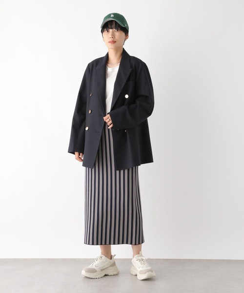 LEPSIM(レプシィム)の「Wブレストブレザー 130060(テーラードジャケット・レディース・ダークネイビー・FREE)」の15枚目の写真