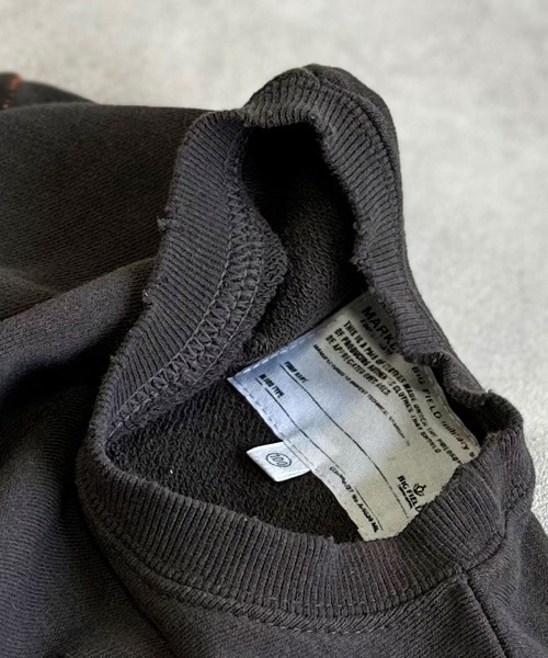 BIG FIELD（ビッグフィールド）の「無地ダメージスウェット（スウェット・キッズ・チャコール/ピンク/キャメル・90/100/110/120/130/140/150）」の4枚目の写真