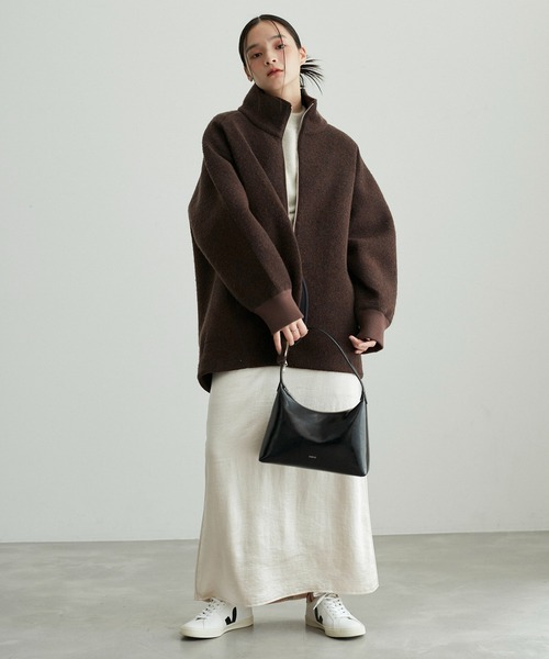 ADAM ET ROPE'(アダムエロペ)の「【STANDOIL(スタンドオイル)】 Plump Bag(ハンドバッグ・レディース・ブラック/ピンク/シルバー/クリーム・FREE)」の12枚目の写真