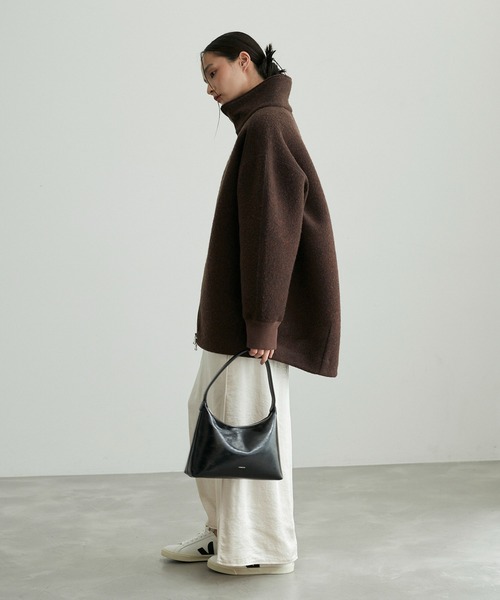 ADAM ET ROPE'(アダムエロペ)の「【STANDOIL(スタンドオイル)】 Plump Bag(ハンドバッグ・レディース・ブラック/ピンク/シルバー/クリーム・FREE)」の13枚目の写真