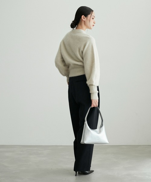 ADAM ET ROPE'(アダムエロペ)の「【STANDOIL(スタンドオイル)】 Plump Bag(ハンドバッグ・レディース・ブラック/ピンク/シルバー/クリーム・FREE)」の14枚目の写真