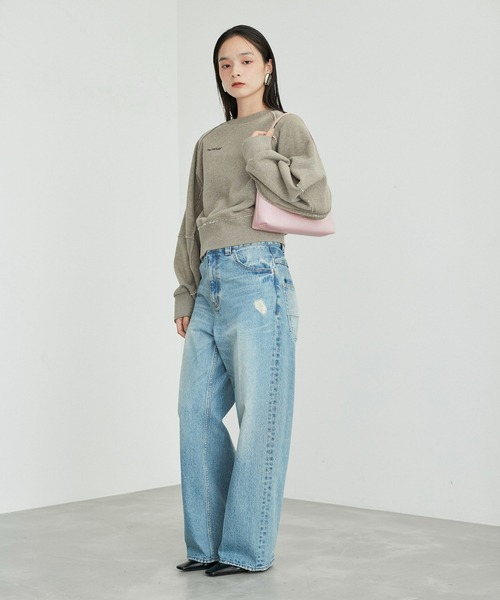 ADAM ET ROPE'(アダムエロペ)の「【STANDOIL(スタンドオイル)】 Plump Bag(ハンドバッグ・レディース・ブラック/ピンク/シルバー/クリーム・FREE)」の18枚目の写真