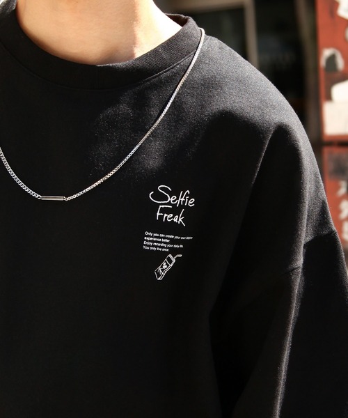 （新品未使用）fiction Tokyo スウェット　黒 スウェット（ブラック / 前面 / 税込1万5400円） - 坂本龍一の記録映画