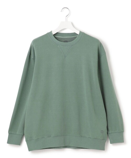 J.PRESS YORK STREET(ジェイプレスヨークストリート)の「【UNISEX】スウェット / クルー(スウェット・メンズ・アイボリー系/ライトグリーン系/ライトグレー系/ピンク系・MEDIUM/LARGE/SMALL)」の3枚目の写真
