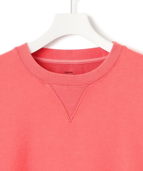 J.PRESS YORK STREET(ジェイプレスヨークストリート)の「【UNISEX】スウェット / クルー(スウェット・メンズ・アイボリー系/ライトグリーン系/ライトグレー系/ピンク系・MEDIUM/LARGE/SMALL)」の6枚目の写真