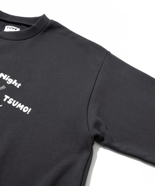 modem design（モデムデザイン）の「MODEM DESIGN/モデムデザイン　スウェットクルー -麻雀おじさん-（スウェット・メンズ・チャコールグレー/アイボリー・LARGE/X-LARGE/MEDIUM）」の5枚目の写真