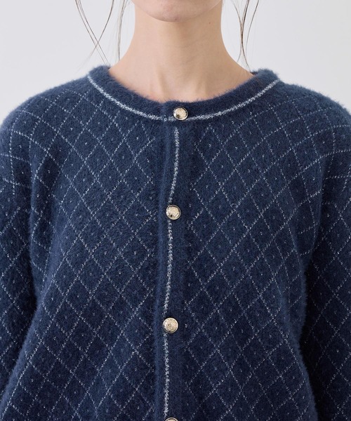 ROPE' PICNIC（ロペピクニック）の「金ボタンフェザーラメニット