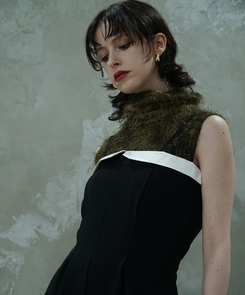 aimoha（アイモハ）の「【moyo】ロールアップデザインロンパース（サロペット/オーバーオール・レディース・ブラック/ダークグレー・SMALL/MEDIUM）」の11枚目の写真