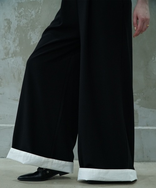 aimoha（アイモハ）の「【moyo】ロールアップデザインロンパース（サロペット/オーバーオール・レディース・ブラック/ダークグレー・SMALL/MEDIUM）」の13枚目の写真