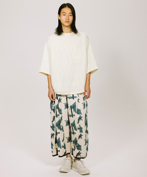 sneeuw(スニュウ)の「コンポジションドローパンツ(その他パンツ・レディース・ライトグレー/ベージュ・ONESIZE)」の3枚目の写真