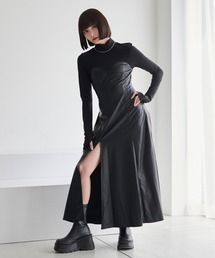 favclo. | Catsuit  Flare Dress / キャットスーツ フレアードレス(ワンピース)
