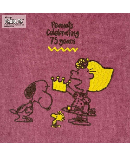 Vintage PEANUTS(ビンテージピーナッツ)の「【PEANUTSコミック誕生75周年記念商品】ルートート / SNOOPY IP.ベビールー.Peanuts-9L(トートバッグ・レディース・ピンク/ラベンダー/ベージュ/ブルー/アイボリー・FREE)」の8枚目の写真