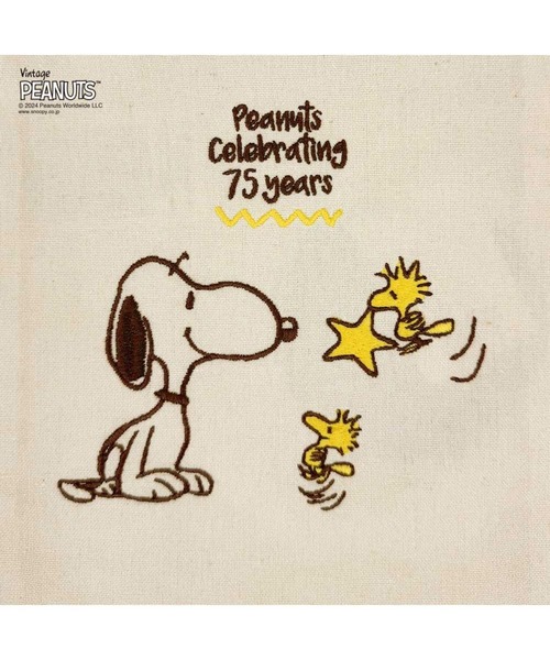 Vintage PEANUTS(ビンテージピーナッツ)の「【PEANUTSコミック誕生75周年記念商品】ルートート / SNOOPY IP.ベビールー.Peanuts-9L(トートバッグ・レディース・ピンク/ラベンダー/ベージュ/ブルー/アイボリー・FREE)」の11枚目の写真