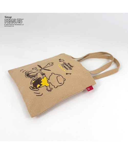 Vintage PEANUTS(ビンテージピーナッツ)の「【PEANUTSコミック誕生75周年記念商品】ルートート / SNOOPY IP.ベビールー.Peanuts-9L(トートバッグ・レディース・ピンク/ラベンダー/ベージュ/ブルー/アイボリー・FREE)」の15枚目の写真