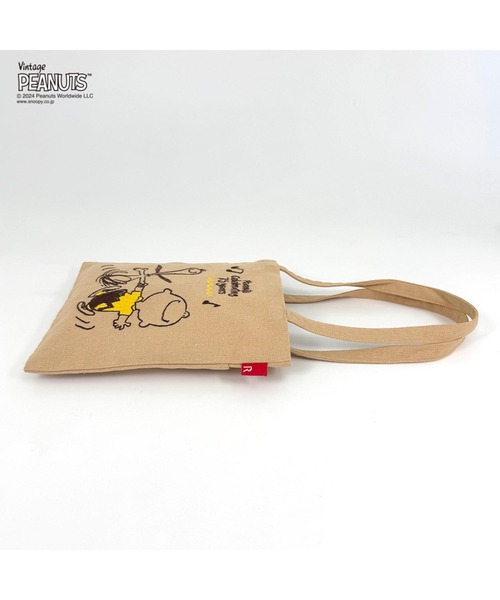 Vintage PEANUTS(ビンテージピーナッツ)の「【PEANUTSコミック誕生75周年記念商品】ルートート / SNOOPY IP.ベビールー.Peanuts-9L(トートバッグ・レディース・ピンク/ラベンダー/ベージュ/ブルー/アイボリー・FREE)」の16枚目の写真
