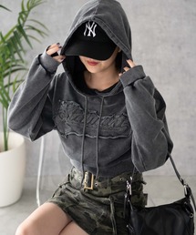 WEGO | WEGO/ロゴアシッドウォッシュパーカー(パーカー)