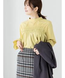 Te chichi TERRASSE | シャーリングブラウス(シャツ/ブラウス)