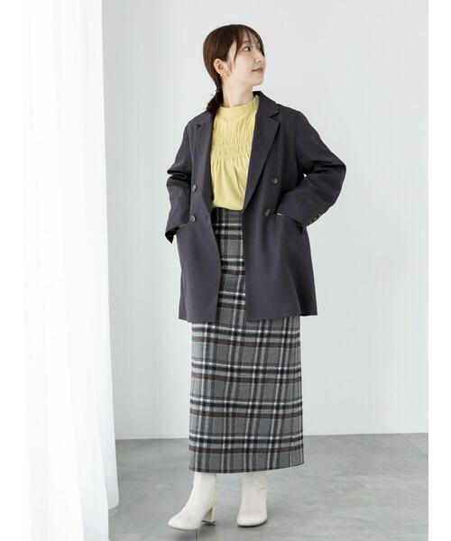 Te chichi TERRASSE(テチチテラス)の「シャーリングブラウス(シャツ/ブラウス・レディース・オフホワイト/イエロー/ブラック・F)」の16枚目の写真