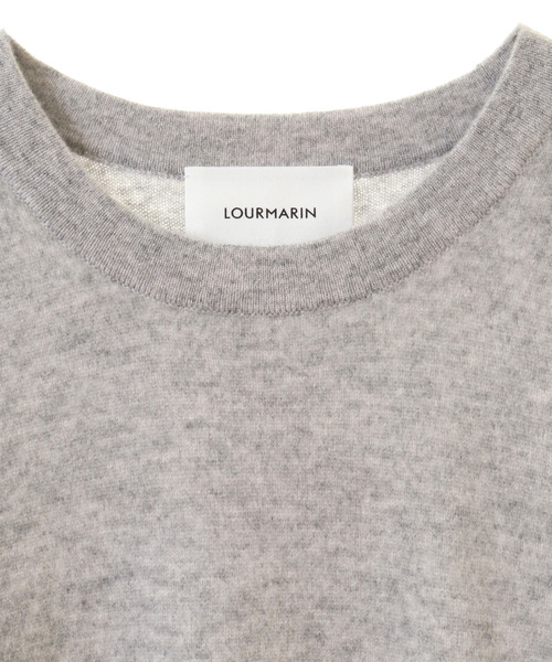 Lourmarin（ルールマラン）の「【LOURMARIN】カシミヤクルーネックPO（ニット/セーター・レディース・オフホワイト/モカ/ラベンダー/ライトグレー・FREE）」の8枚目の写真