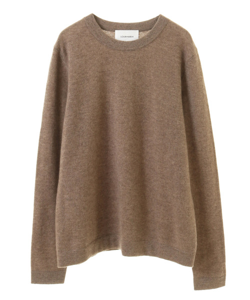 Lourmarin（ルールマラン）の「【LOURMARIN】カシミヤクルーネックPO（ニット/セーター・レディース・オフホワイト/モカ/ラベンダー/ライトグレー・FREE）」の19枚目の写真