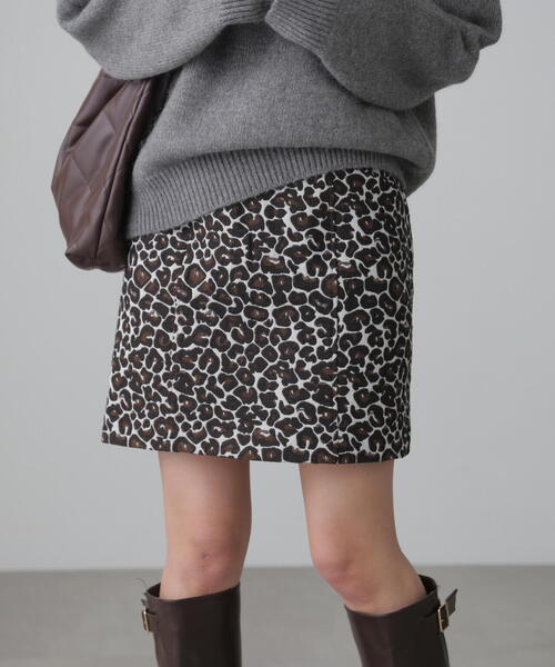 FREE'S MART（フリーズマート）の「◆メルトンタイトミニスカート（スカート・レディース・ブラック/ブラウン系その他/グレー・SMALL/MEDIUM/X-SMALL）」の4枚目の写真