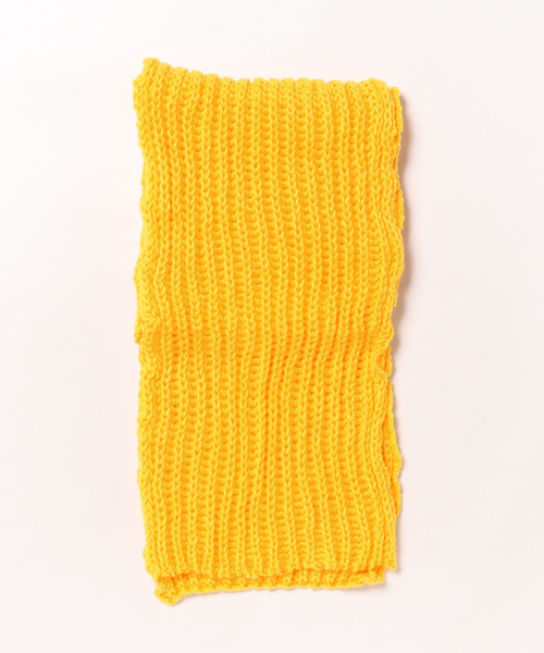 VIBGYOR Women(ヴィブジョー ウィメン)の「【urge select】リブ編み 無地 ローゲージ ニットマフラー(マフラー・レディース・オフホワイト/グレー/ブラック/ピンク/レッド/イエロー/ブラウン・FREE)」の13枚目の写真