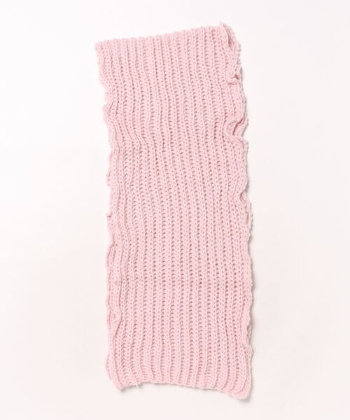 VIBGYOR Women(ヴィブジョー ウィメン)の「【urge select】リブ編み 無地 ローゲージ ニットマフラー(マフラー・レディース・オフホワイト/グレー/ブラック/ピンク/レッド/イエロー/ブラウン・FREE)」の14枚目の写真