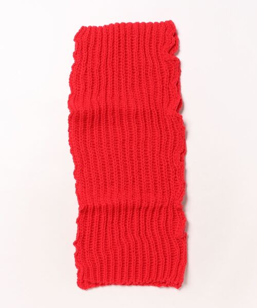 VIBGYOR Women(ヴィブジョー ウィメン)の「【urge select】リブ編み 無地 ローゲージ ニットマフラー(マフラー・レディース・オフホワイト/グレー/ブラック/ピンク/レッド/イエロー/ブラウン・FREE)」の15枚目の写真